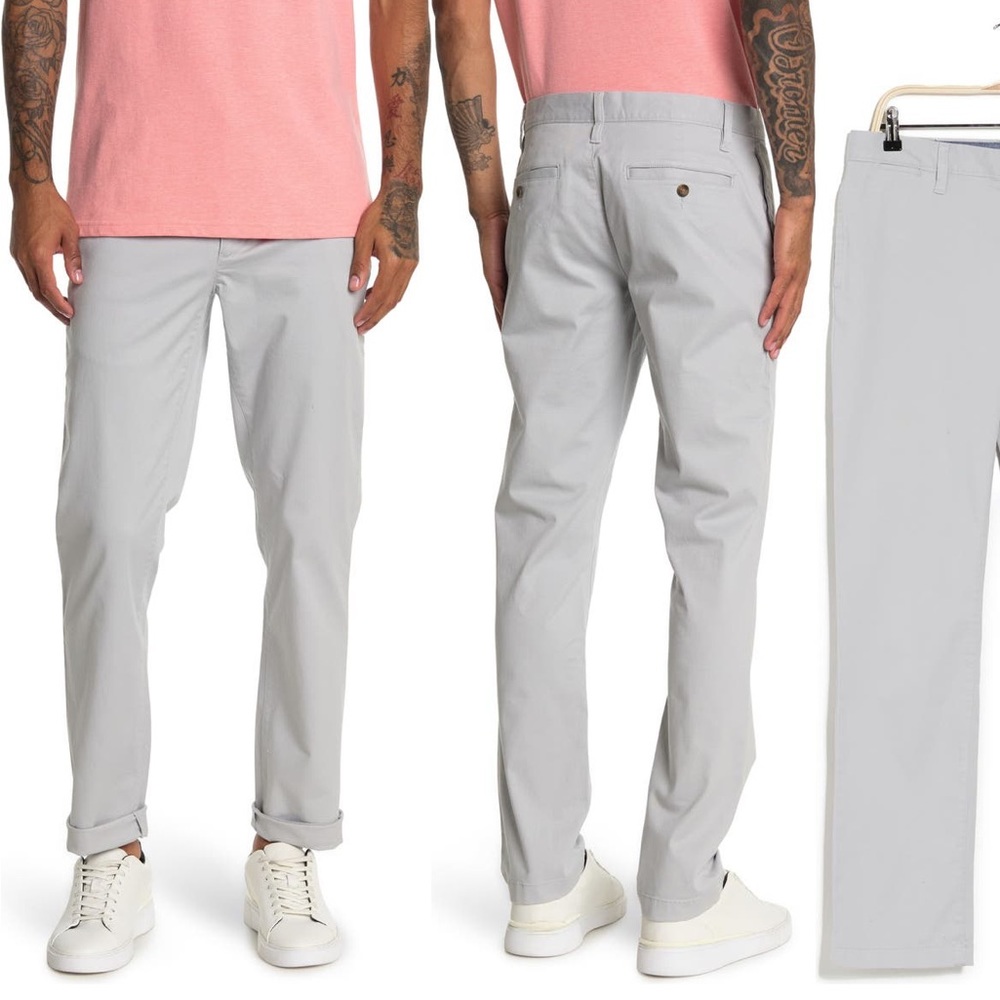 NWT Nordstrom Men’s Grey Chino Pants